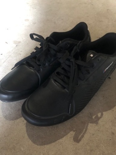 未使用　PUMA × BMWドリフトキャット ドライビングシューズ スニーカー 黒　28cm