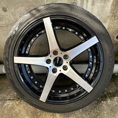 19インチホイール 245/40r19 8.5j pcd114....