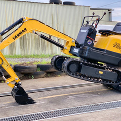 ヤンマー ミニユンボ B08 油圧ショベル 操作パターン切り替え可能