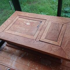 ケヤキを火鉢です。