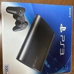 【ネット決済・配送可】PS3（ソフト付）　必要付属品付　お渡し形...