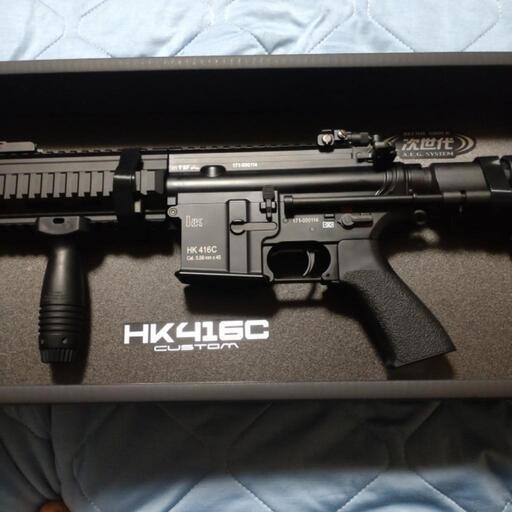 東京マルイ 次世代HK416C パッケージ・マルイ純正バッテリーケース付き