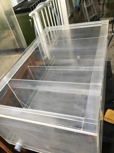 オーバーフロー濾過槽　1000×600×400 アクリル水槽大型水槽