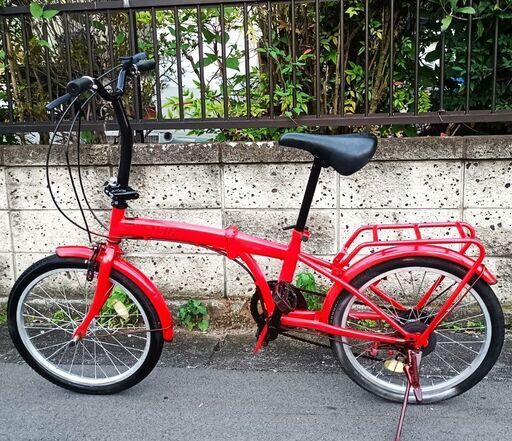 ☆お届け可‼☆20インチ 折りたたみ自転車 『Ville』外装6段変速 折り畳み