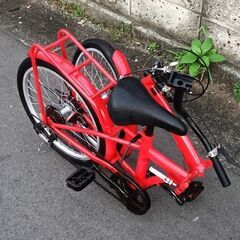 ☆お届け可‼☆20インチ 折りたたみ自転車 『Ville』外装6段変速