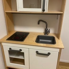 【取引中】IKEA おままごとキッチン　7月中引き取り限定