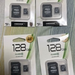 🉐128GB未使用品microSDカード