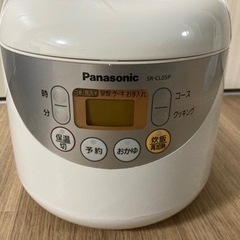 炊飯器　3合炊きPanasonic SR-CLO5P
