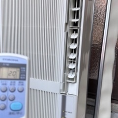 ☀️窓用エアコン ウインドエアコン❶コロナ 2014年製【冷暖房】 取り外し済み 大阪府内全域配達無料 保管場所での引取は値引きします