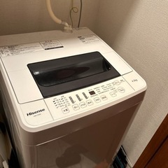 【お譲り先確定済】Hisense 洗濯機 HW-T45A