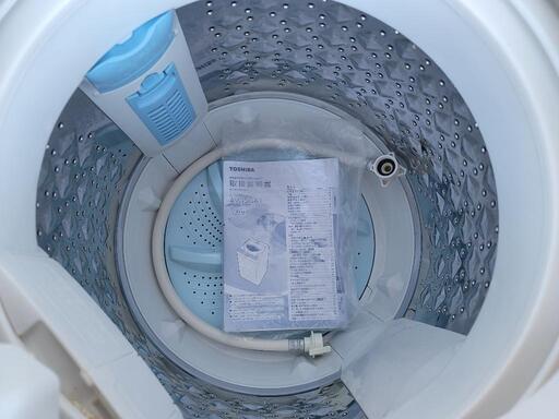TOSHIBA 全自動洗濯機5.0kg 2022年製
