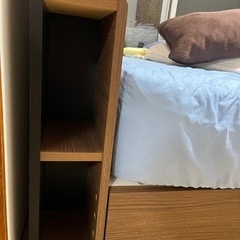 ニトリのダブルベッドフレーム