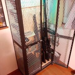 ガスガン　エアガンラック　