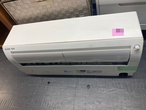 ☆中古￥25,800！【会員価格￥23,800】MITSUBISHI　2.8kwルームエアコン　家電　2018年製　MSZ-AH2817-W型　【BG117】