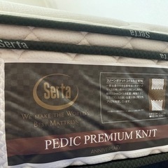 セミダブルベッド 引き出し収納 Serta/サータ□高級□PEDIC PREMIUM 