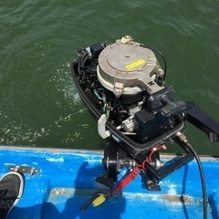 和船　ヤマハw14f エンジンスズキ2スト9.9