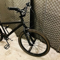 【売約済み】　自転車　BMXマット　ブラック　黒　検　ビーチクルーザー　アルエット　alouette 24インチ