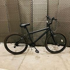 【売約済み】　自転車　BMXマット　ブラック　黒　検　ビーチクル...