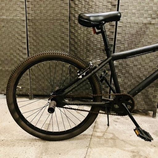 売約済み】自転車BMXマットブラック黒検ビーチクルーザーアルエット  