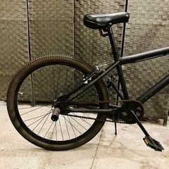 【売約済み】　自転車　BMXマット　ブラック　黒　検　ビーチクルーザー　アルエット　alouette 24インチ