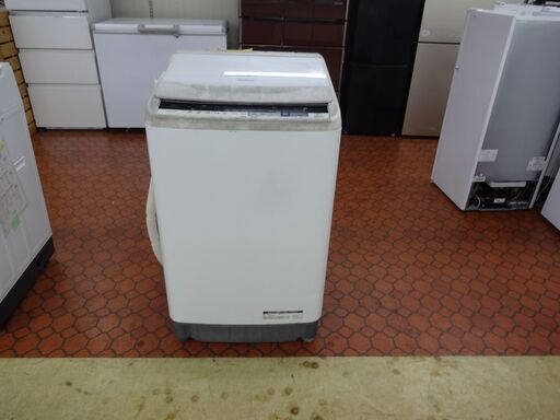 ID 129474　洗濯機10K　日立　日焼け大　２０１７年製　BW-V100BE5
