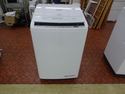 ID 354777　洗濯機8K　日立　キズ有　２０１９年製　BW-V80C