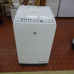 ID 354517　洗濯機7K　日立　キズ有　２０１８年製　NW...