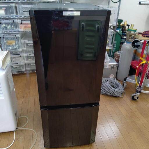 三菱電機 146L冷蔵庫 MR-P152-BK