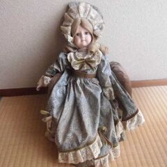 【中古】Wupper人形 旧西ドイツ製 ビスクドール 西洋陶器人形