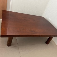 【無料】ちゃぶ台　食卓台　テーブル　木製