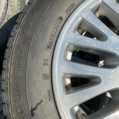 クラウ純正タイヤ付きホイール