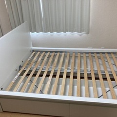 IKEA収納付きベッドフレーム　¥5000