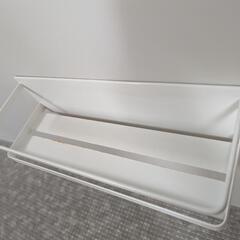 【無料】山崎実業 マグネット式浴室収納ラック ワイドサイズ
