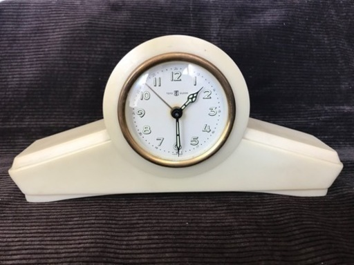 東京時計　TOKYO CLOCK ぜんまい時計　置き時計　ヴィンテージ　レトロ