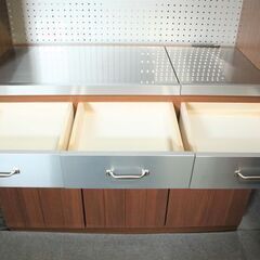 廃版希少 unico/ウニコ STRADA/ストラーダ キッチンボード 幅120