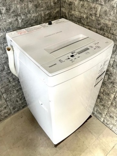 全国送料無料★3か月保障付き★洗濯機★2019★TOSHIBA★AW-45M7★S-854