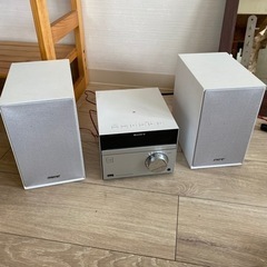 【決まりました】SONYミニコンポ(Bluetooth対応)