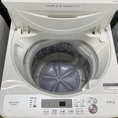 SHARP全自動洗濯機2019年製ES-G4E6【トレファク東大阪店】
