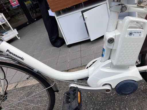 Panasonic 26インチ電動アシスト自転車2015年式 ビビDX ELD63 ホワイト 白667