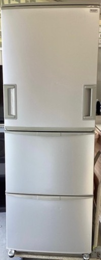 ＊【動作品】SHARP ノンフロン冷凍冷蔵庫 SJ-WA35P-S 345L シャープ 2009年製