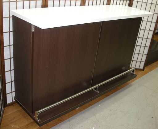 R071 バーカウンター、バーカウンターテーブル、幅150cm Used・美品