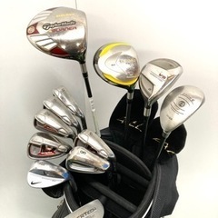 【SOLD OUT！】◆TaylorMade テーラーメイド BURNER バーナー 他◆ゴルフクラブ 全12本セット＋ adidas キャディバッグ＋付属品多数付き