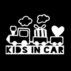 kids in carステッカー☆