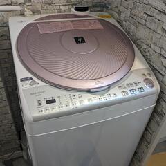 シャープ 洗濯機 ES-TX820 分解洗浄済品 美品 訳ありの...