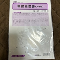 職務経歴書