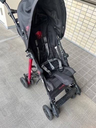 jeep B型ベビーカー（バギー）赤×黒 お問い合わせだけでも◎ Jeep 