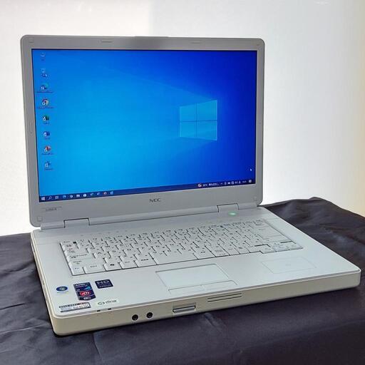 ノートパソコン NEC LL550R 4GB/500GB/Win10
