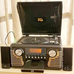 PIA E-6060 レコード & CDプレーヤー & AM F...