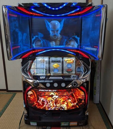パチスロ鉄拳４　コイン不要機付