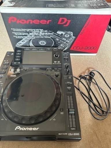 ❷CDJ2000 Pioneer DJ CDJプレイヤー パイオニア - DJギア 